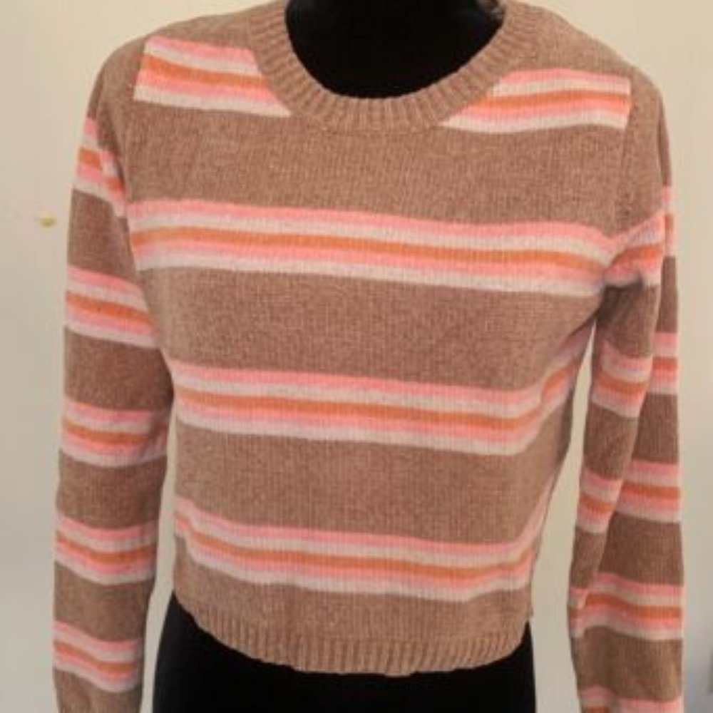 ALL IN FAVOR Striped Sweater